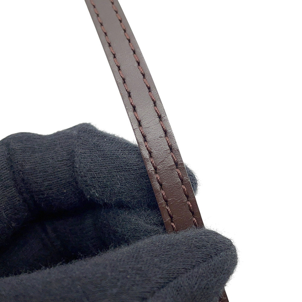 LOUIS VUITTON Pochette・Ipanema OrangeN51296 Damier Ebene Canvas