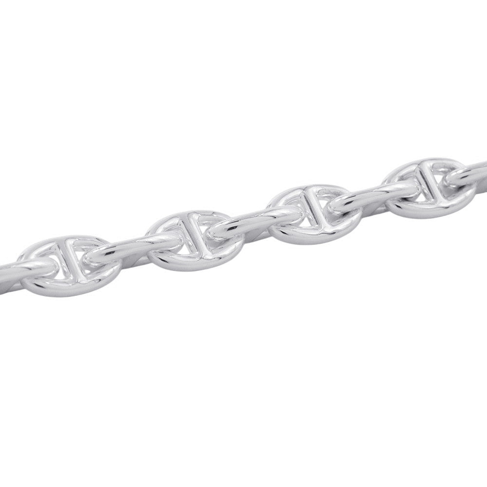 HERMES Chaine d'Ancre Necklace 43 frames Size PM SV925