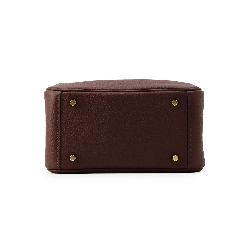 HERMES Lindy Terre Taurillon Clemence Size Mini