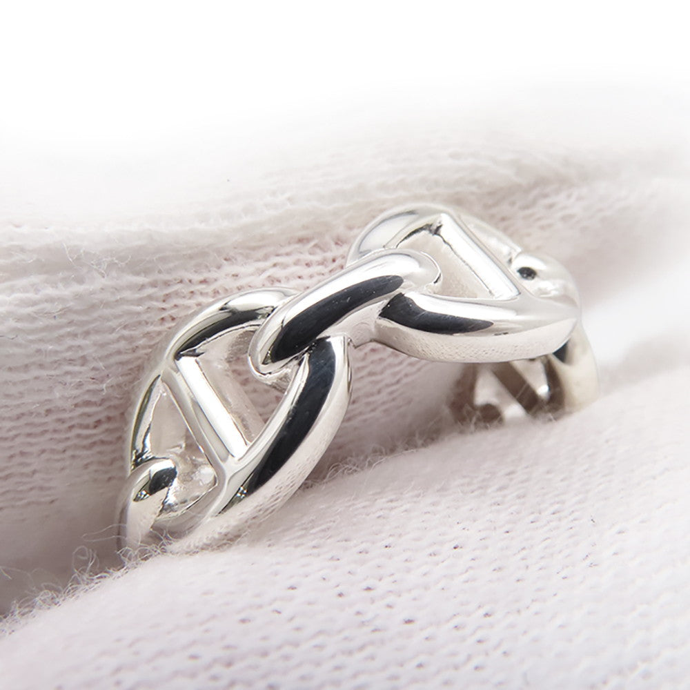 HERMES Chaine d'Ancre Anchene Ring Size PM/49/#9 SV925