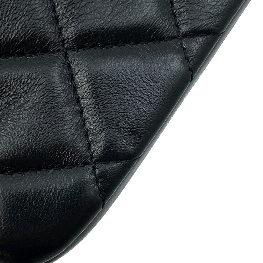 CHANEL Matelasse Mini Flap ChainShoulder Bag BlackAP4592 Lambskin Size Mini(7.5")