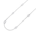 HERMES Chaine d'Ancre Farandole Necklace Size 80 SV925