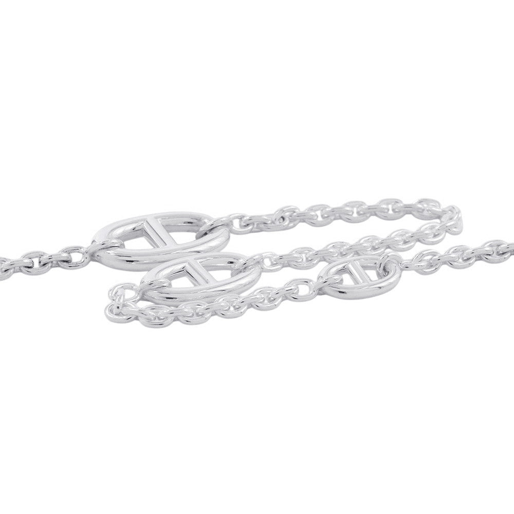 HERMES Chaine d'Ancre Farandole Necklace Size 80 SV925