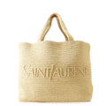 SAINT LAURENT PARIS Tote bag Beige776763 Raffia Leather