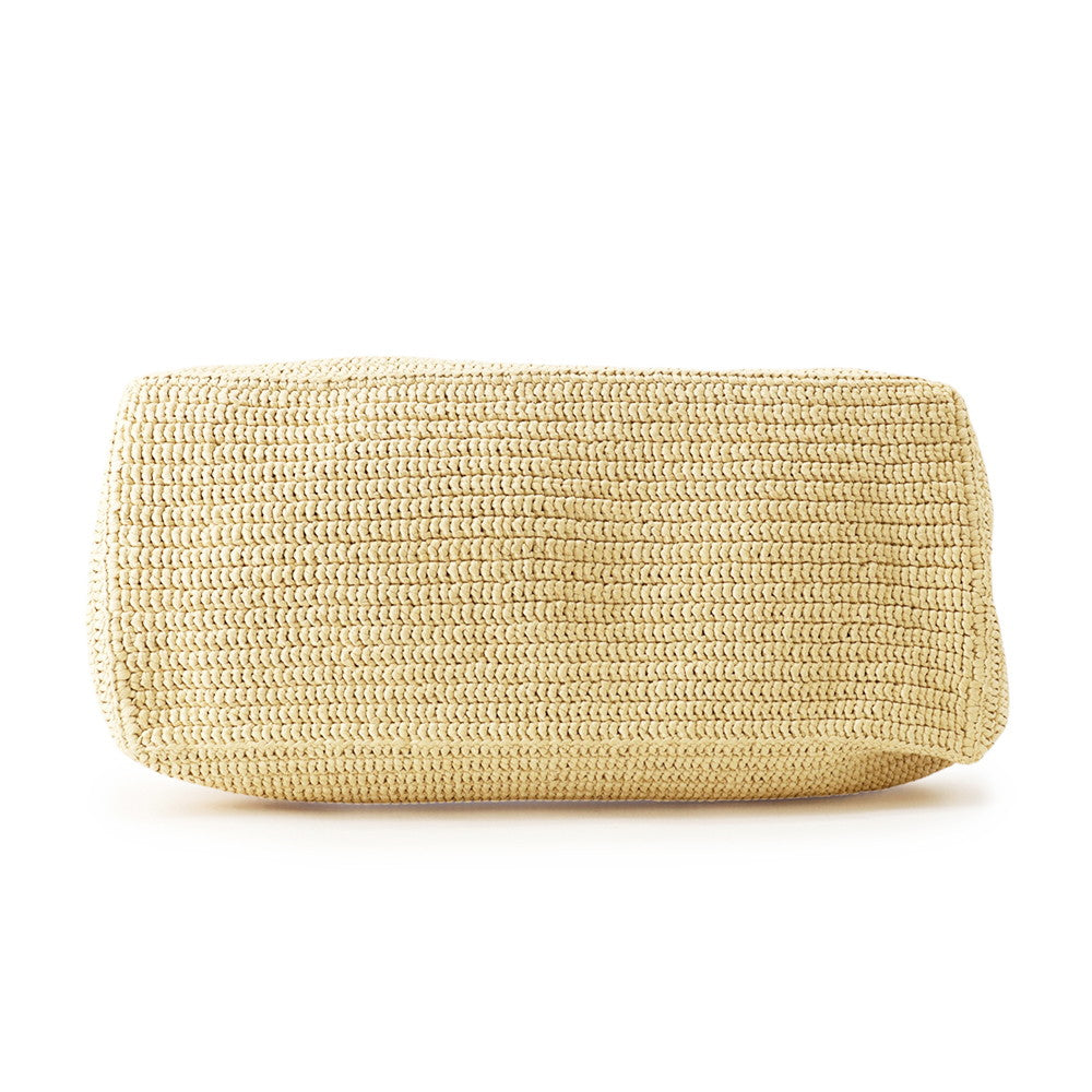 SAINT LAURENT PARIS Tote bag Beige776763 Raffia Leather
