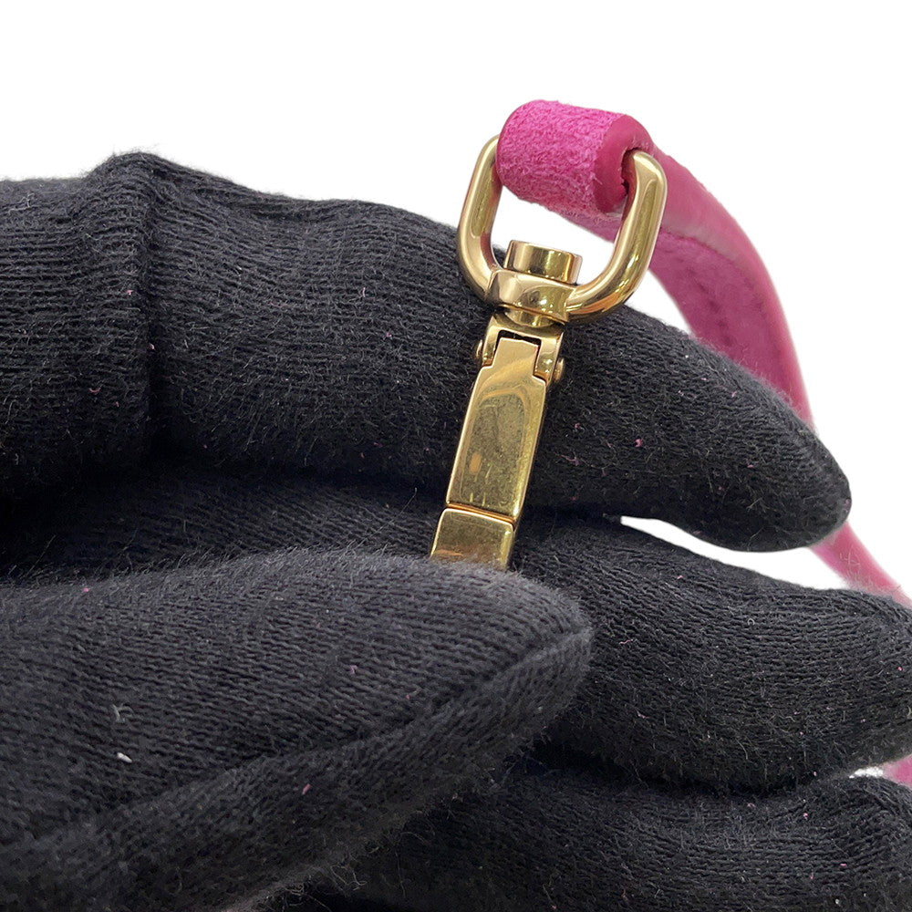 MIUMIU Wonder Hobo Bag Pink5BC125 suede