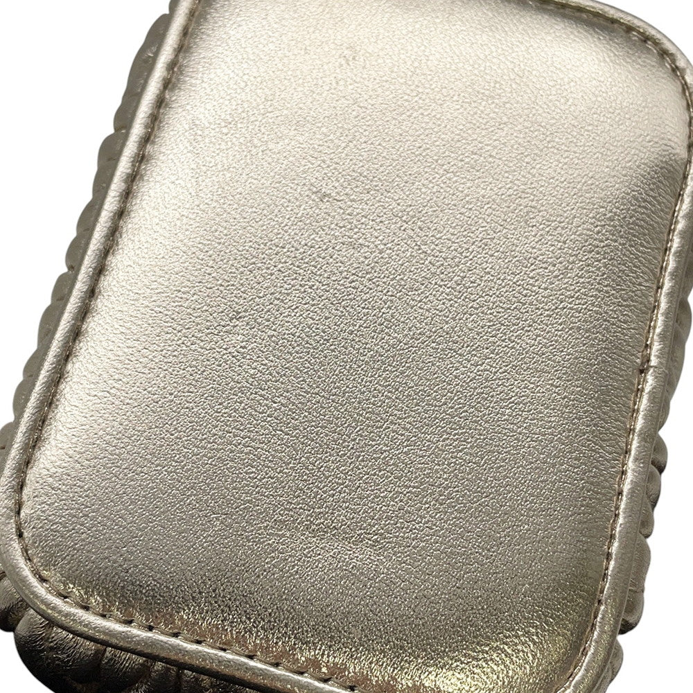 MIUMIU Materasse Shoulder Bag Gold5NR018 Leather