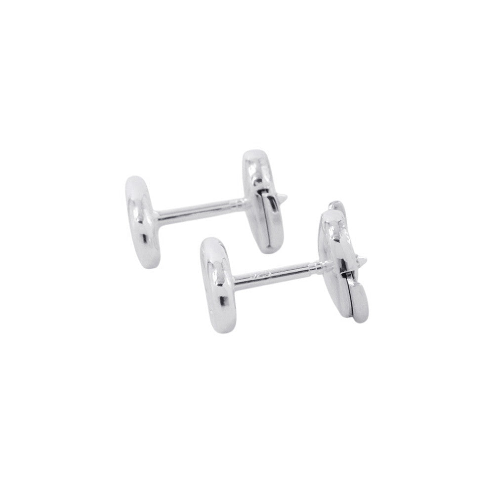 HERMES Chaine d'Ancre motif Farandole Earrings Size TPM SV925