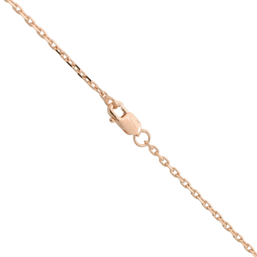 HERMES Pop Ash Necklace Size Mini Black Gold Plated Lacquer