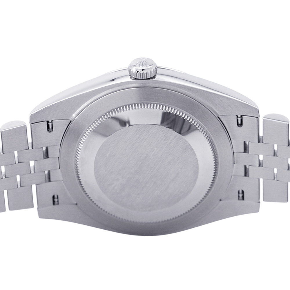 ROLEX Datejust W41mm Stainless Steel K18WG Slate Dial126334