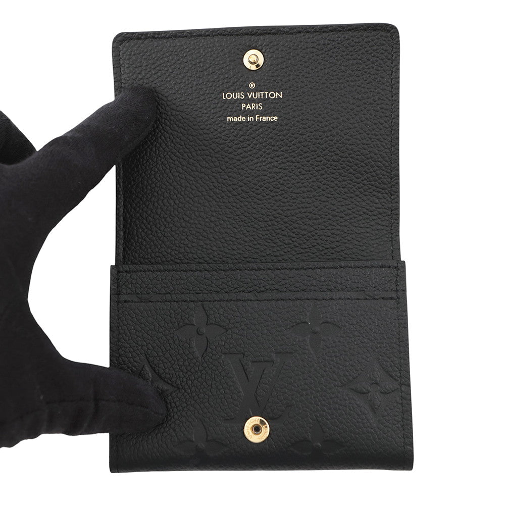 LOUIS VUITTON Buisiness Card Holder NoirM58456 Monogram Empreinte Leather