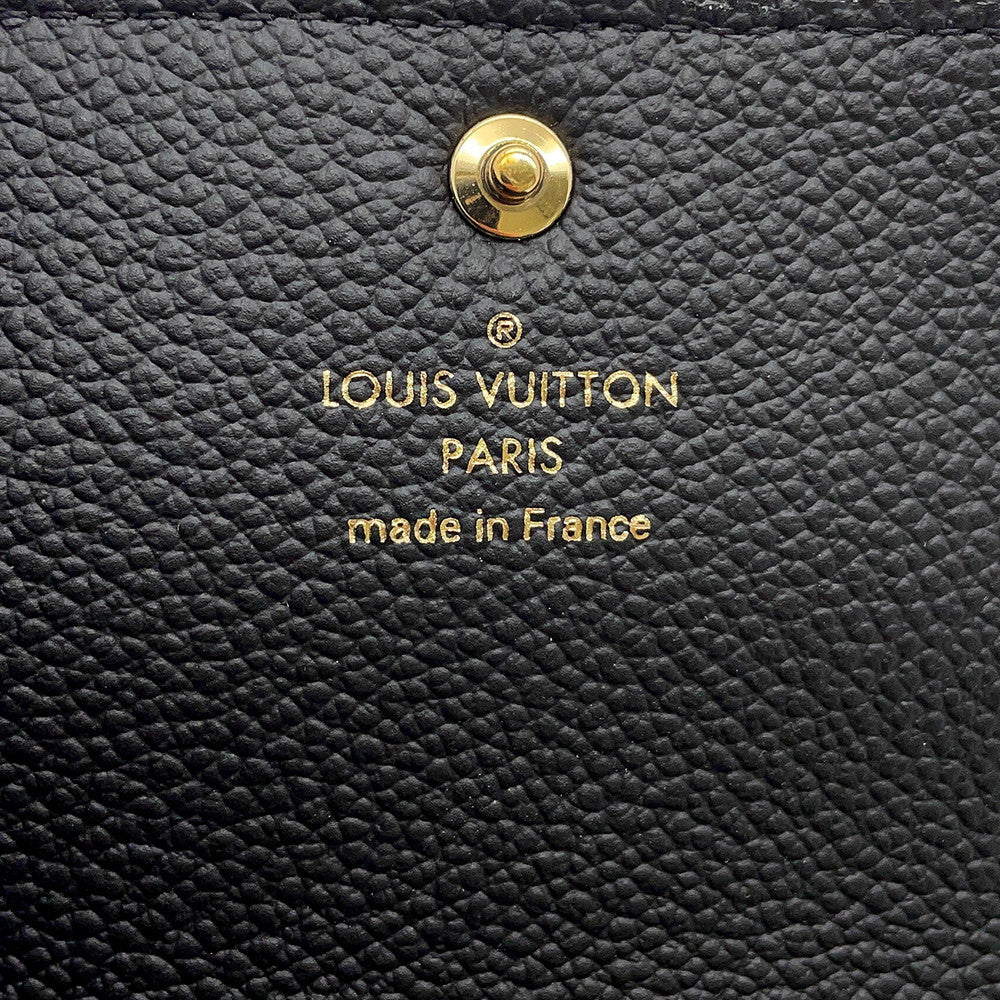 LOUIS VUITTON Buisiness Card Holder NoirM58456 Monogram Empreinte Leather