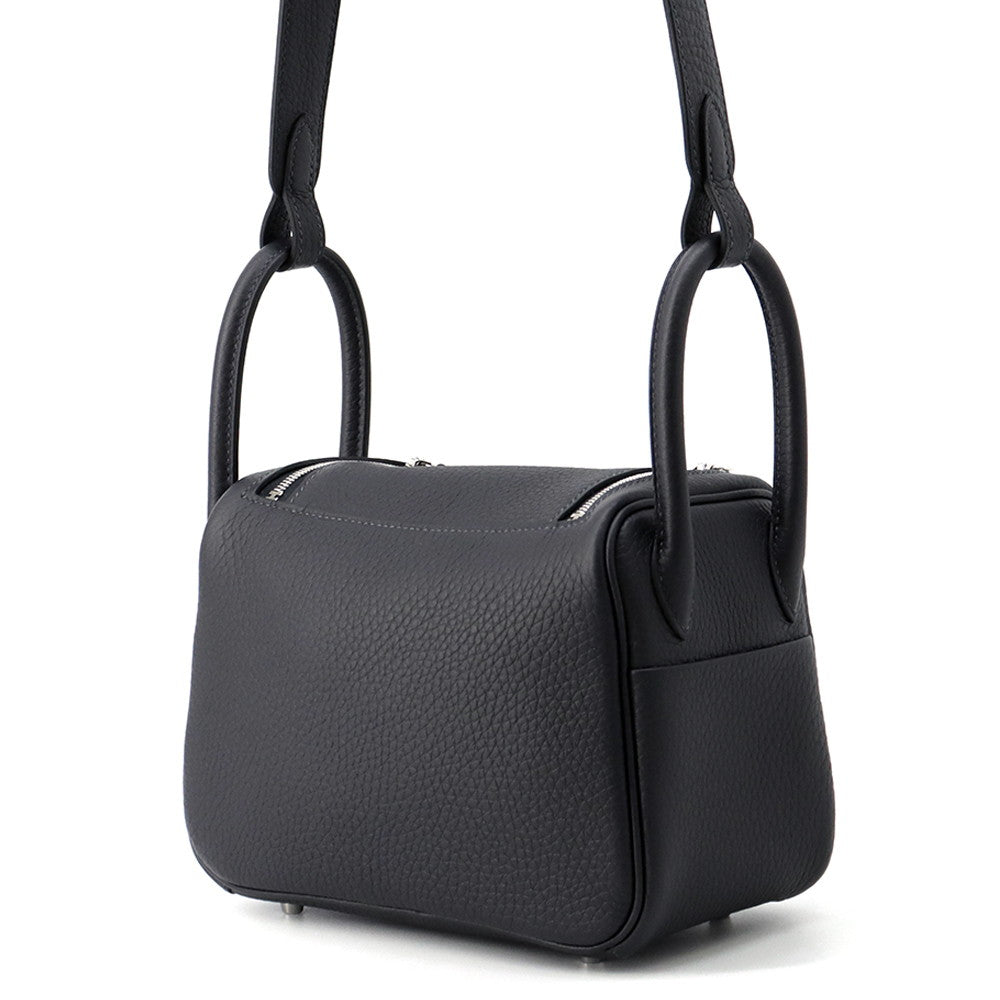HERMES Lindy Caban Taurillon Clemence Size Mini