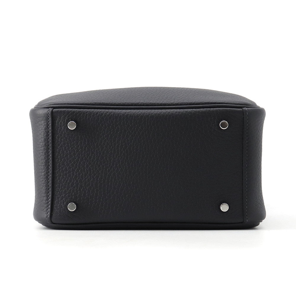 HERMES Lindy Caban Taurillon Clemence Size Mini