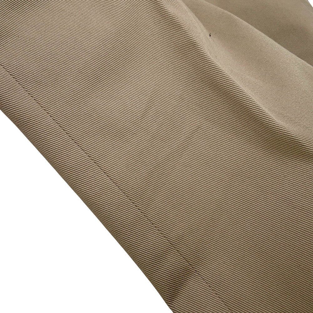 HERMES Pants Saint Germain Size 42 Beige Cotton98% Polyurethane2%