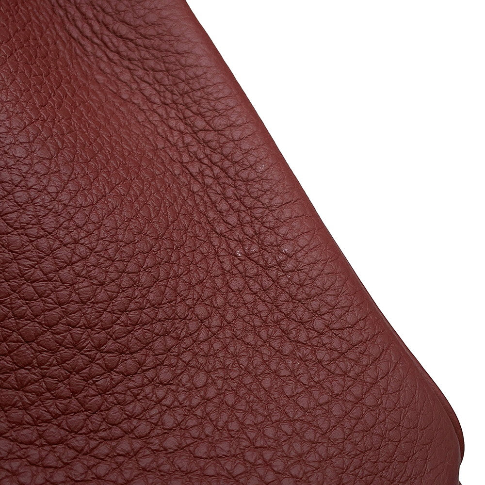 HERMES Birkin Rouge H Togo Leather Size 25