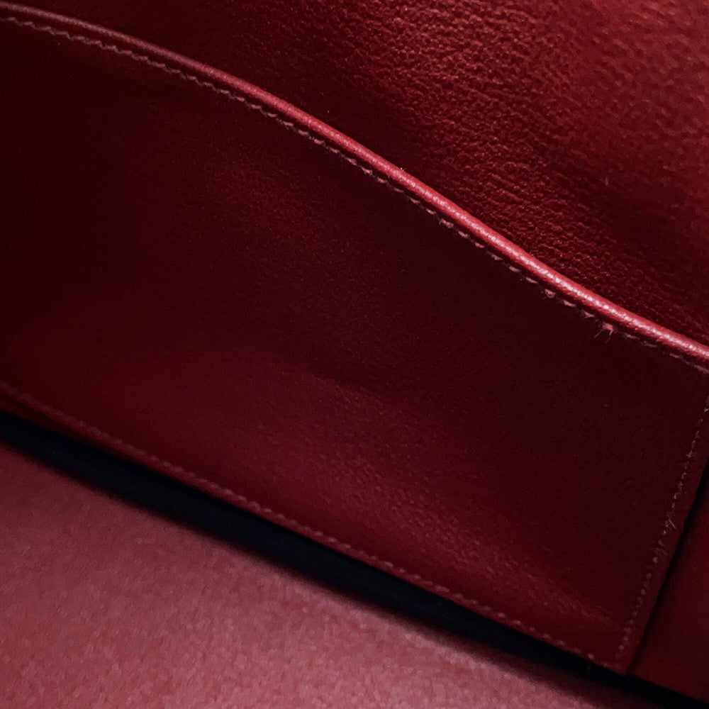 HERMES Birkin Rouge H Togo Leather Size 25
