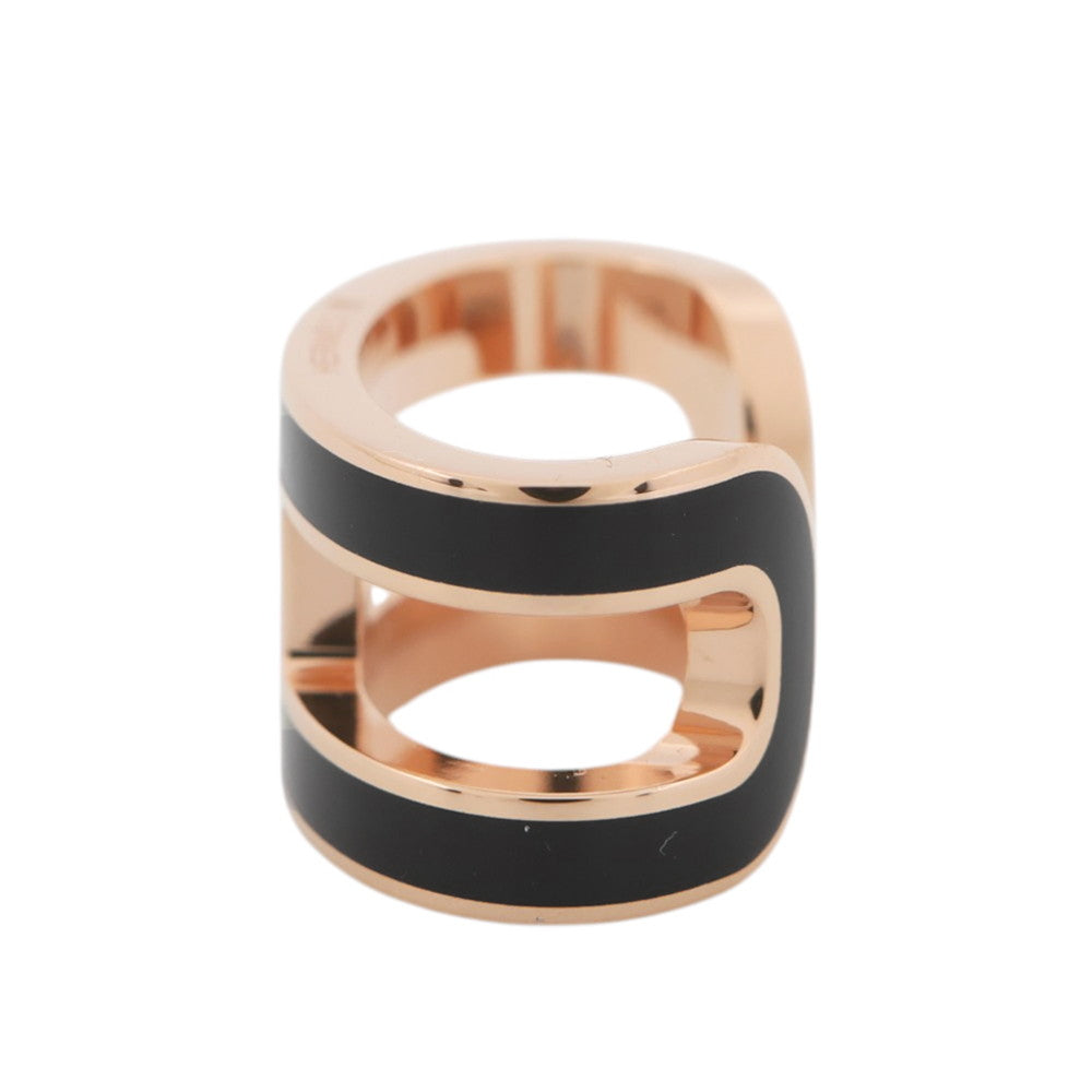 HERMES Pop Ash Ear Cuff Black Metal