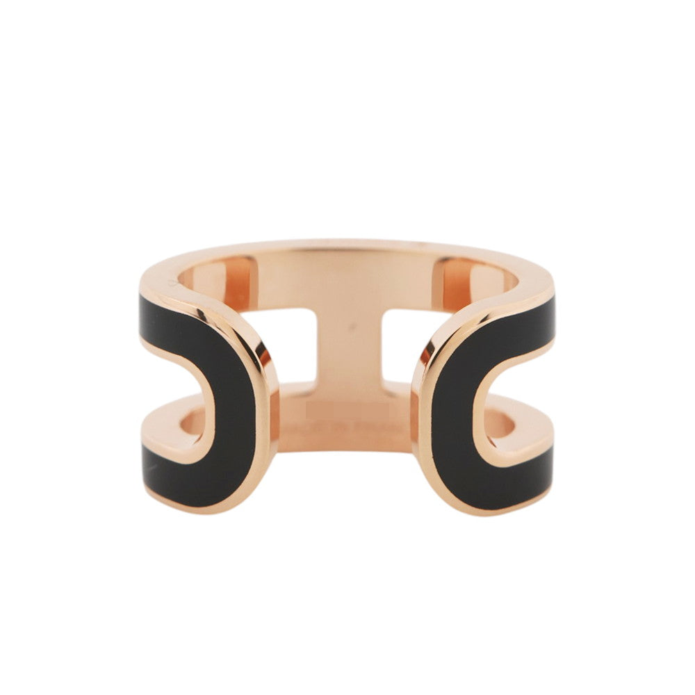 HERMES Pop Ash Ear Cuff Black Metal