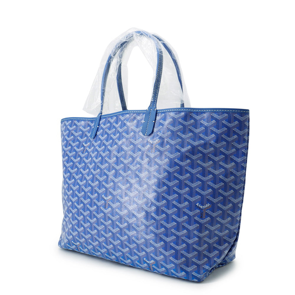 GOYARD Saint Louis BlueSTLCROPMLTY10CL10P PVC Leather Size PM