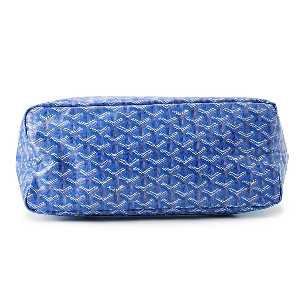 GOYARD Saint Louis BlueSTLCROPMLTY10CL10P PVC Leather Size PM