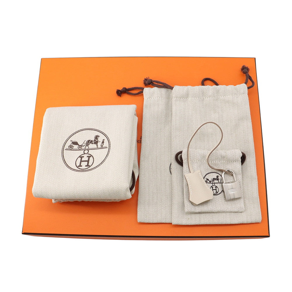 HERMES Kelly Messenger Craie Togo Leather Size PM