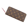 LOUIS VUITTON Portefeuille Clemence FuchsiaM60742 Monogram