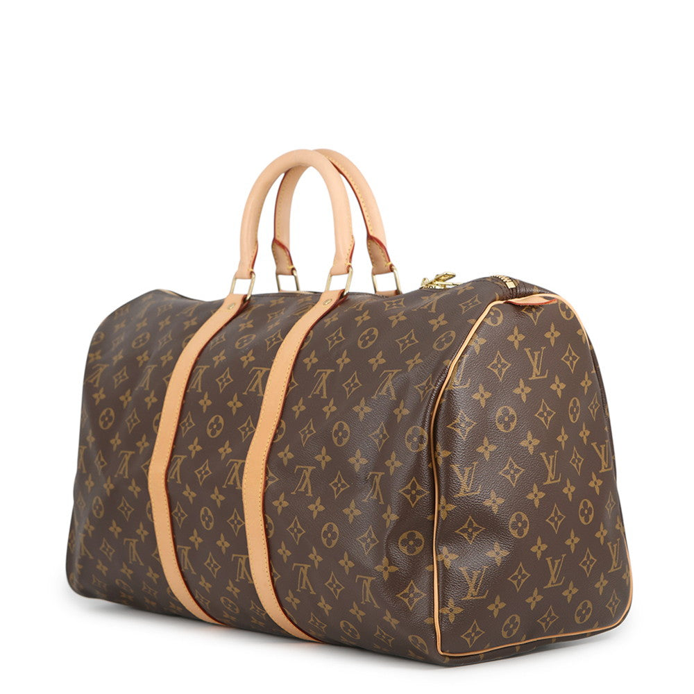 LOUIS VUITTON Keepall BrownM41426 Monogram Size 50