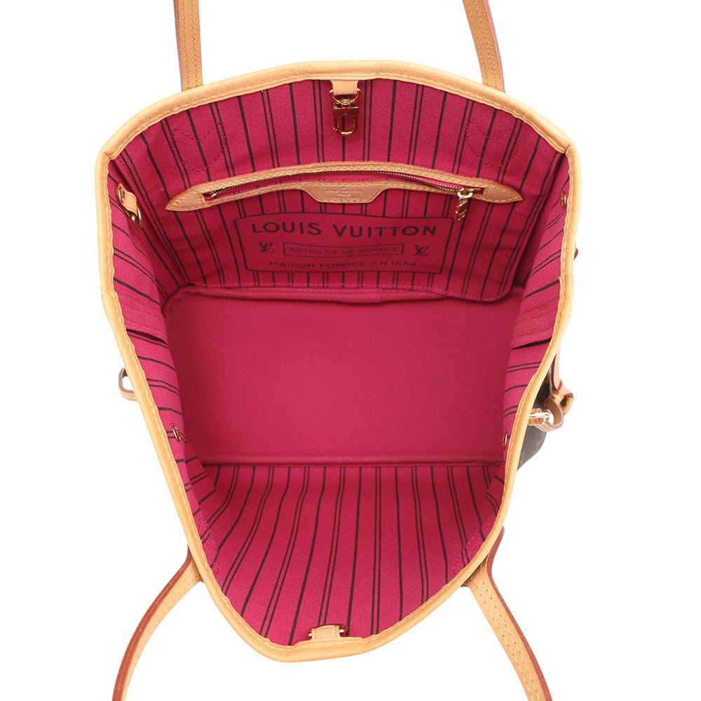 LOUIS VUITTON Neverfull PivoineM41245 Monogram Size PM
