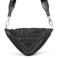 PRADA Triangle Shoulder Bag Black1BH190 Leather