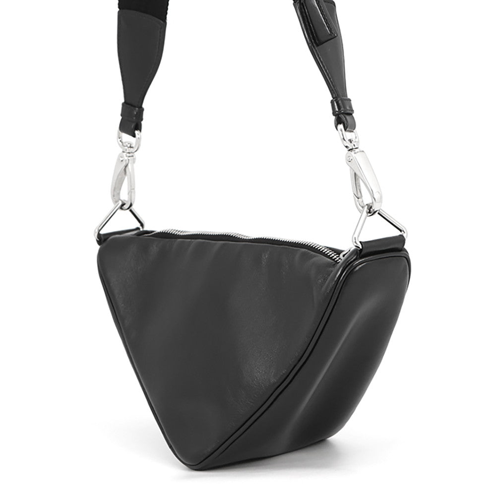 PRADA Triangle Shoulder Bag Black1BH190 Leather