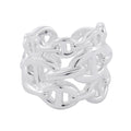 HERMES Chaine d'Ancre Anchene Ring Size GM/51/#11 SV925
