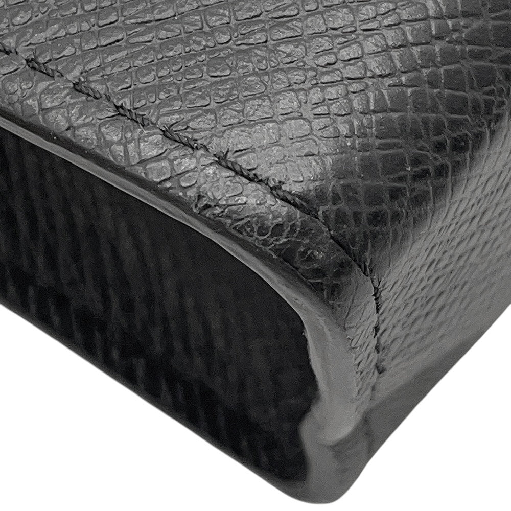 LOUIS VUITTON Pochette Voyage NoirM30450 Taiga Leather