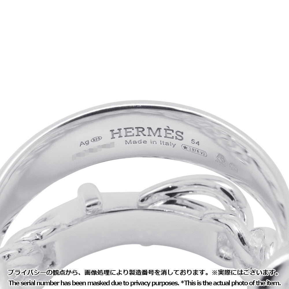 HERMES BoucleSellier Inflexible Ring Size 54/#14 SV925