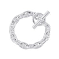 HERMES Chaine d'Ancre Bracelet 15 frames Size MM SV925