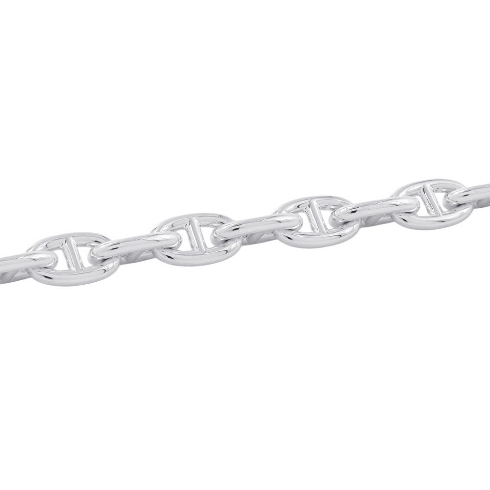 HERMES Chaine d'Ancre Bracelet 15 frames Size MM SV925