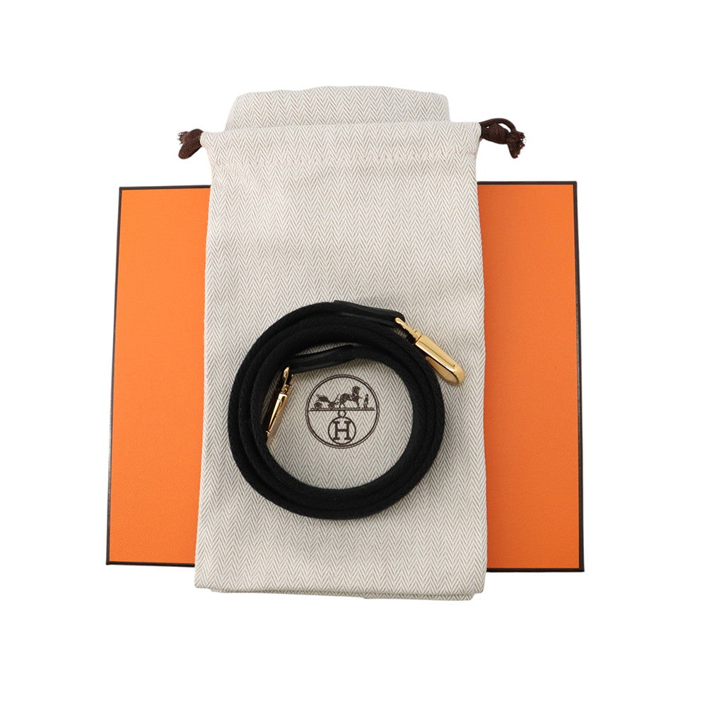 HERMES Evelyne Short Black Taurillon Clemence Size TPM