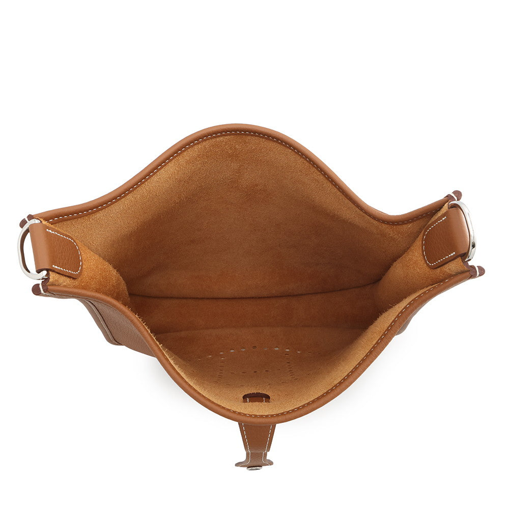 HERMES Evelyne 3 Gold Taurillon Clemence Size PM