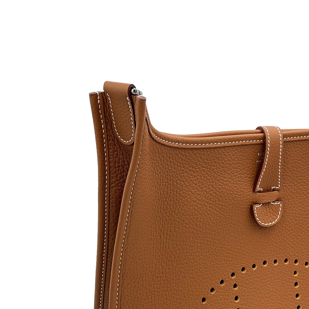 HERMES Evelyne 3 Gold Taurillon Clemence Size PM