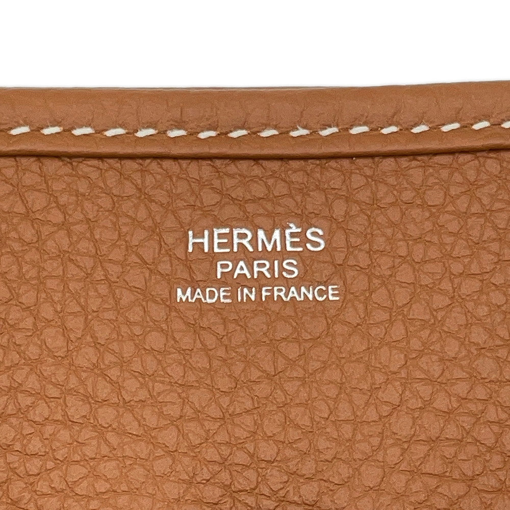 HERMES Evelyne 3 Gold Taurillon Clemence Size PM