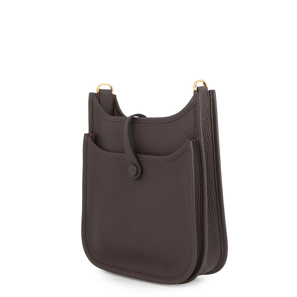 HERMES Evelyne Ebene Taurillon Clemence Size 23