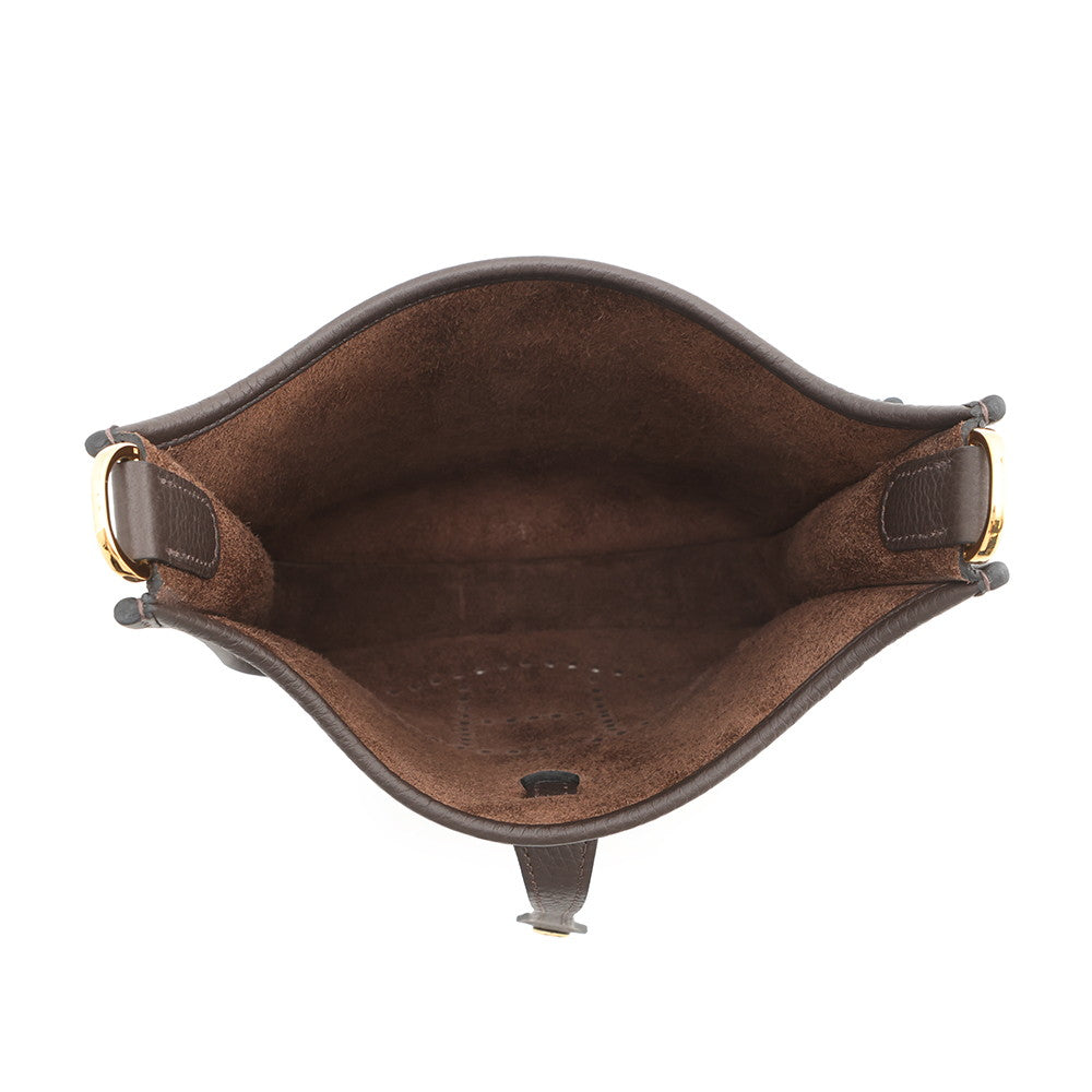 HERMES Evelyne Ebene Taurillon Clemence Size 23