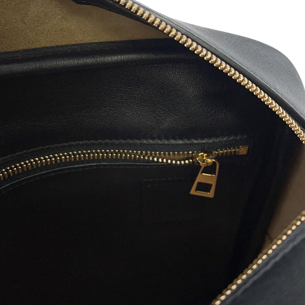 LOEWE Amazona Square BlackA039N10X03 Calf Leather Size 19