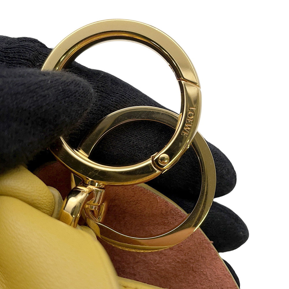 LOEWE LOEWE Animal Bag Charm - Rabbit Yellow Leather