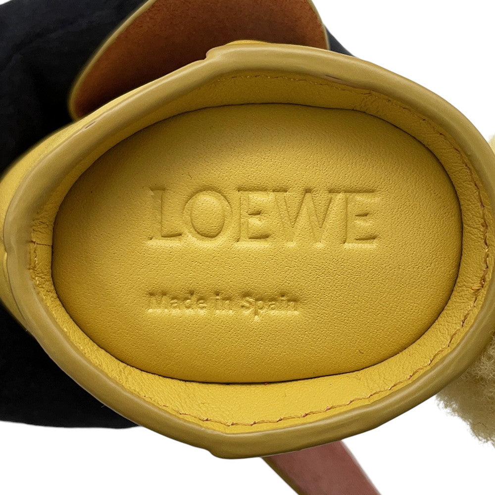 LOEWE LOEWE Animal Bag Charm - Rabbit Yellow Leather