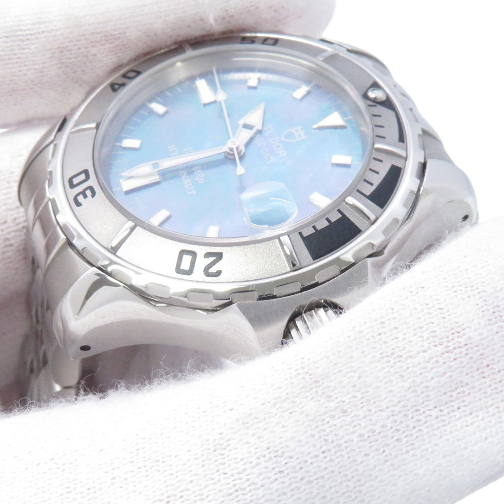 TUDOR Prince Date Hydronaut W36mm Stainless Steel Blue shell Dial85190P