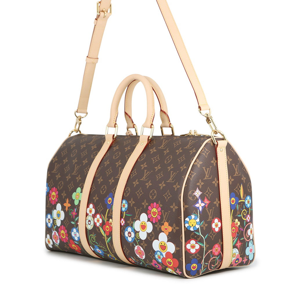 LOUIS VUITTON LV × TM Keepall Bandouliere BrownM14182 Monogram Size 45