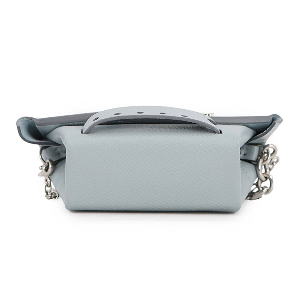 Maison Margiela Maison Margiela Snatched Chain Shoulder Bag SmokeBlueSA2VL0010 Leather Size Small