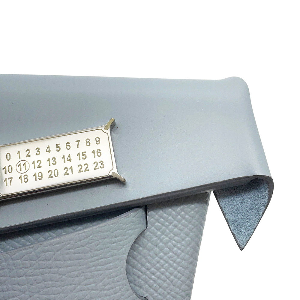 Maison Margiela Maison Margiela Snatched Chain Shoulder Bag SmokeBlueSA2VL0010 Leather Size Small