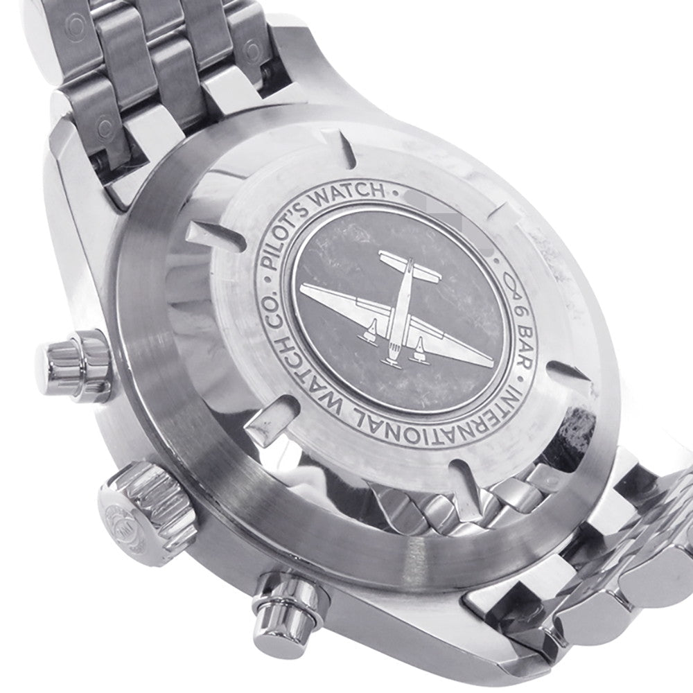 IWC Pilot's Watch Chronograph W43mm Stainless Steel Black DialIW377710